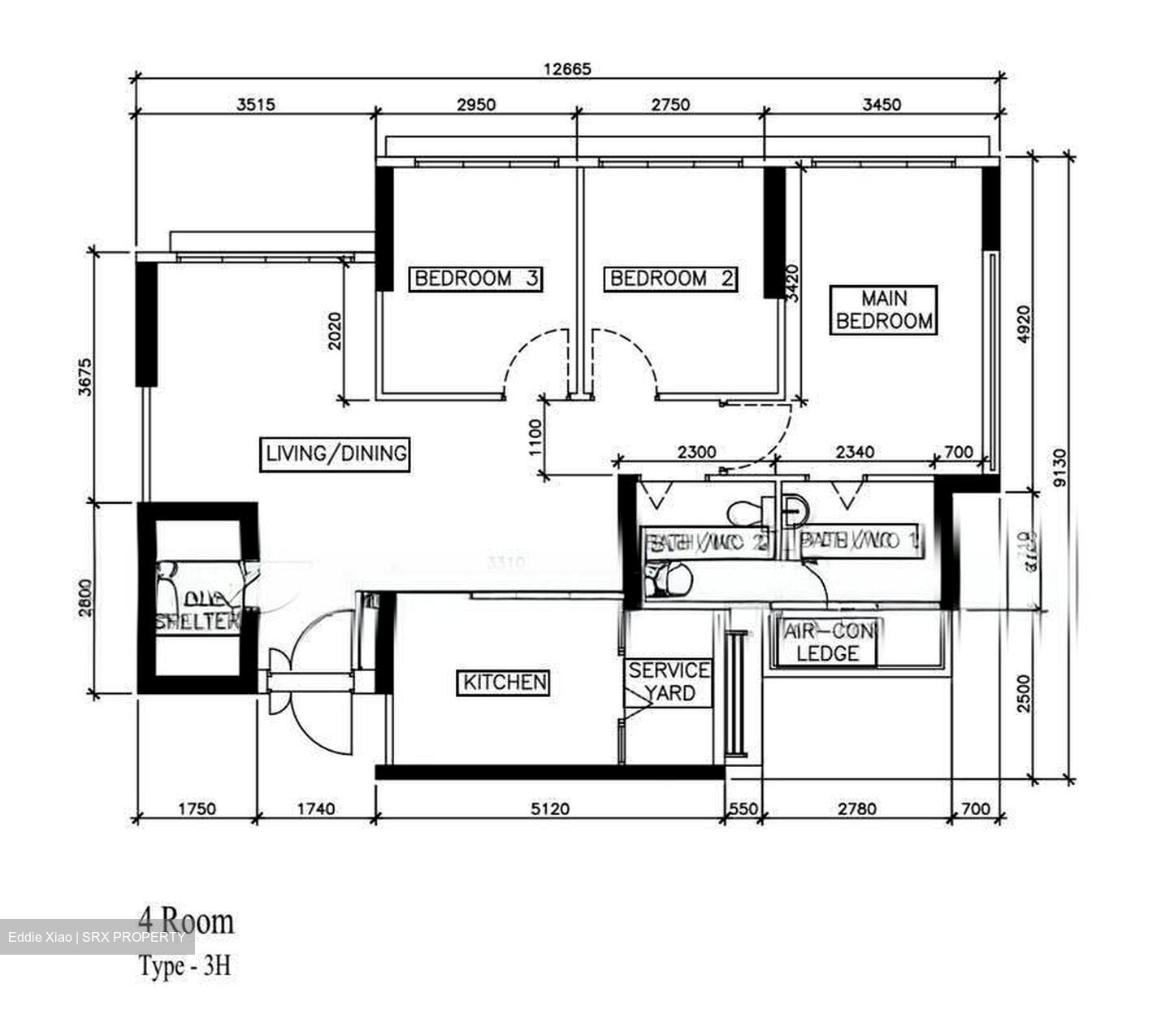 Blk 356B Anchorvale Plains (Sengkang), HDB 4 Rooms #627320801
